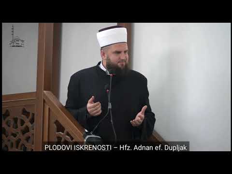 Neće biti primljeno ako nije iskreno - hfz. Adnan ef. Dupljak