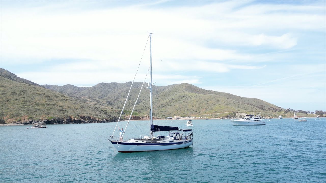 Sailing Solo to Catalina Harbor and Mild Engine Drama (April 2023)