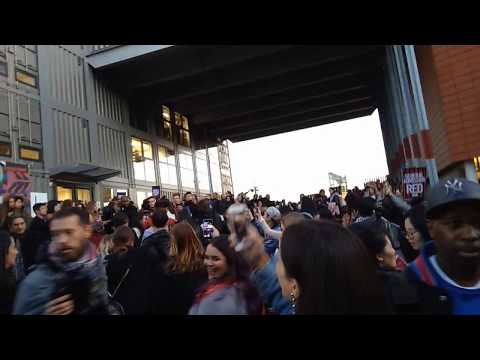 170919 Chanyeol at Tommy Hilfiger Show - London Fashion Week