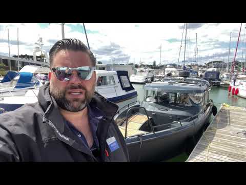 XO Boats 270 Cabin OB -  Pre-Purchase survey and sea trial with Moore Yachts & Meranti Marine.