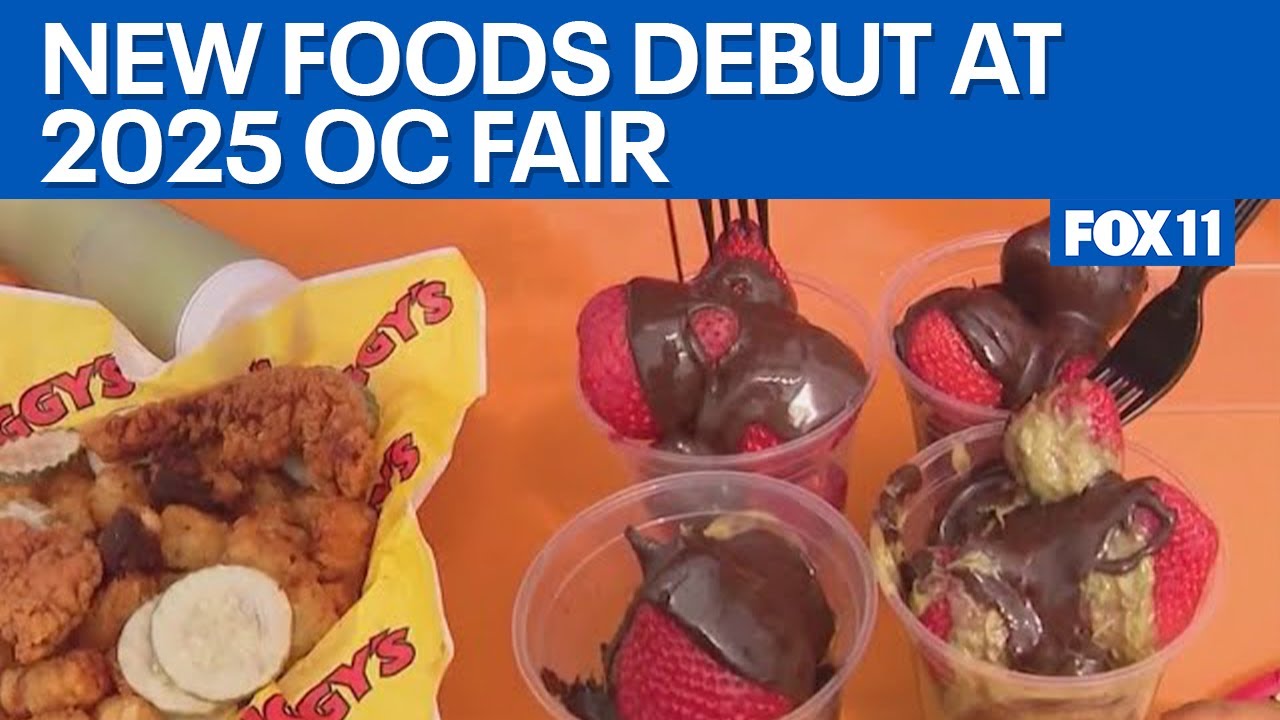 New foods debut at 2025 OC Fair  | FOX 11 LA