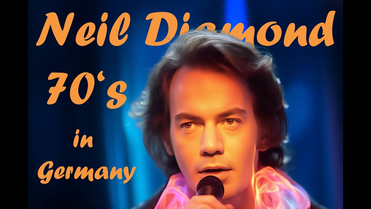 Seventies Neil Diamond in Germany (Digitally Enhanced)