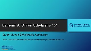 Download lagu Gilman Scholarship Guide for BMCC Students mp3