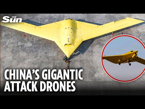 China's deadly COMBAT BOMBERS: Unmanned CH-7 takes maiden flight as China-Japan crisis deepens