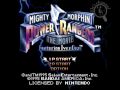 Intro SNES Mighty Morphin Power Rangers The Movie