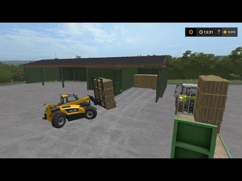 Bale stacking | Grass man | Farming Simulator 2017 | Episode 2