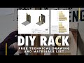 Free DIY Rack Plan