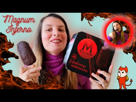 MAGNUM INFERNO - Assaggiamo  Il Gelato Della Pubblicità Ispirato A Dante