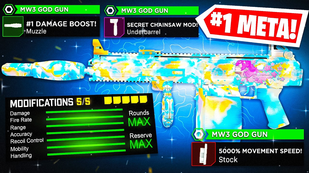 NEW CHAINSAW LMG 💥 #1 BEST "KASTOV LSW" CLASS SETUP in MW3 SEASON 6! (Best Kastov LSW Loadout Meta)
