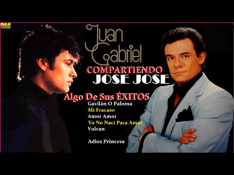 José José Y Juan Gabriel compartiendo la bella música......