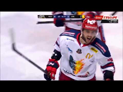 L'exploit d'Aziz Baazzi FINALE COUPE MAGNUS 2018 Dragons de Rouen vs Brûleurs de Loups Grenoble BDL