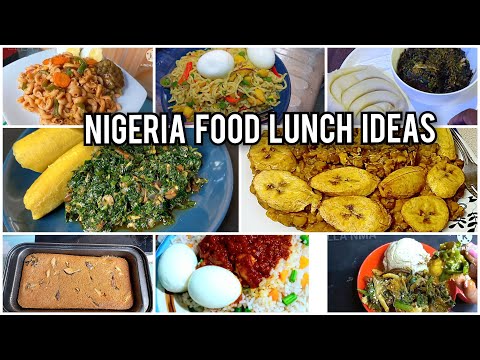 TRADITIONAL NIGERIAN LUNCH DISHES| EASY NIGERIAN LUNCH RECIPES| TASTY NIGERIAN LUNCH MEALS|
