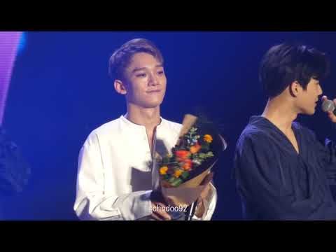 170920 소리바다 어워즈 EXO 대상 수상 소감 MENT CHEN FOCUS