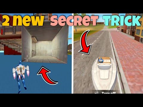 two new secret trick in rope hero vice town game | new update 6.0.1 | black spider 2.0