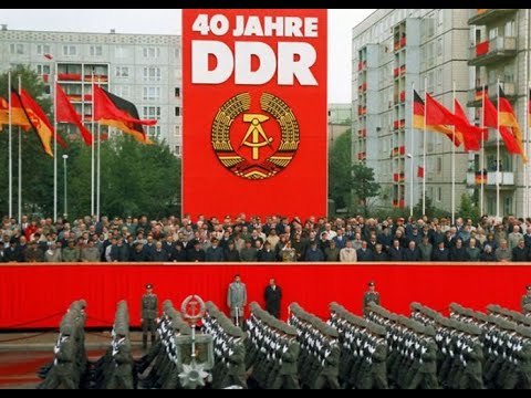 40 Jahre DDR - Ehrenparade 7 Oktober 1989