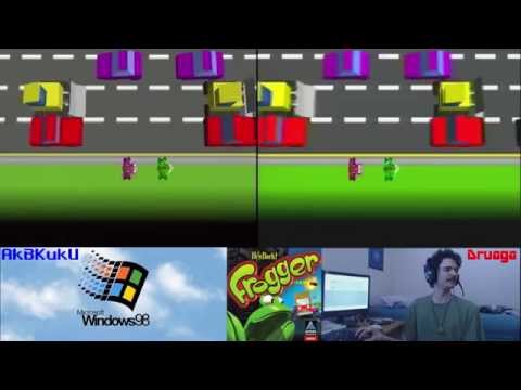 Win98 LAN Party: Frogger