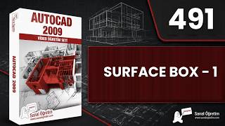 491 - Surface Box - 1 | AutoCAD Ücretsiz Eğitim