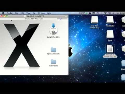 How to make a bootable Snow Leopard USB