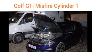 VW Golf GTI TFSI Cylinder Misfire P0301 P2302
