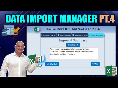 Learn How To Create This Amazing Excel Import Application Today Import Manager Part 1