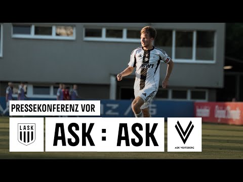 Press conference before LASK Amateurs OÖ - ASK Voitsberg