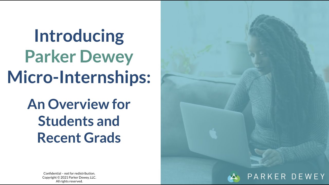 Introducing Parker Dewey Micro-Internships: An Overview for Students and Recent Grads