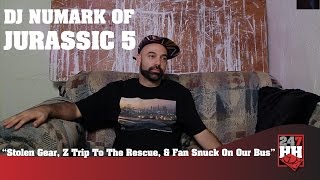 Jurassic 5 - Stolen Gear, Z Trip To The Rescue, & Fan Snuck On Our Bus (247HH Wild Tour Stories)
