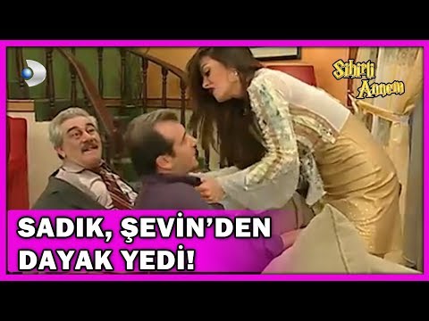 Sadık, Herkese Kötü Davranıyor, Şevin'den Dayak Yiyor - Sihirli Annem 9. Bölüm