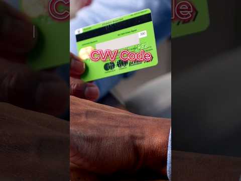 Credit Card Basics: CVV Code Meaning & Fraud Protection