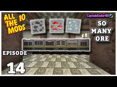ATM 10 | This Mekanism Setup Gives 4x Ore Processing (Episode 14)