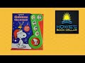 PEANUTS Christmas Time Is Here INTERACTIVE Button Sound Book