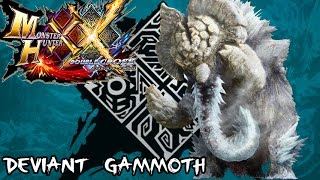 Monster Hunter XX - G Rank: Silver Ridge Gammoth Deviant [MHXX]