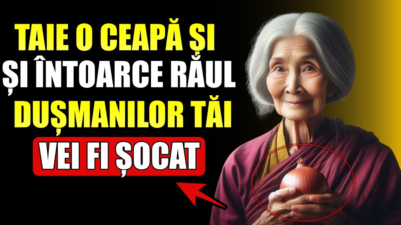 VEI FI SURPRINS! TAIE O CEAPĂ și ÎNTOARCE RĂUL DUȘMANILOR TĂI | Învățături Budiste