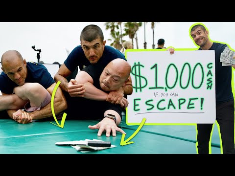 $1,000 CASH If You Can Escape - The SafeWrap™ System Tested on Santa Monica Beach!