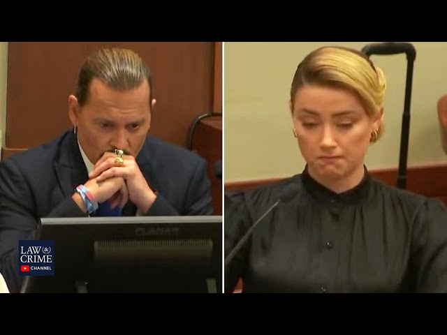 "I don't want to be with you anymore" Says Johnny Depp During Argument with Amber Heard SDDEFAULT Thumbnail