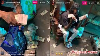 Chief Keef and Lil Reese Brings Out $1 Million In Cash