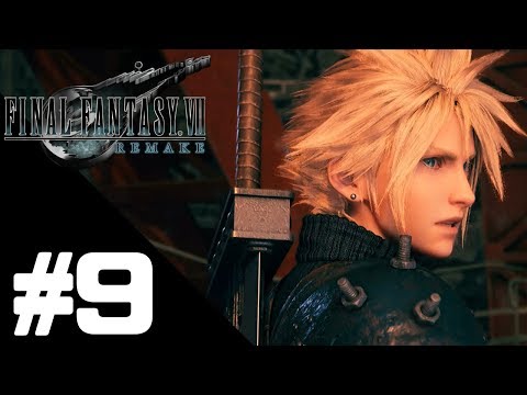 Final Fantasy 7 Remake Walkthrough Gameplay Part 9 – PS4 Pro 1080p/60fps Full HD – No Commentary