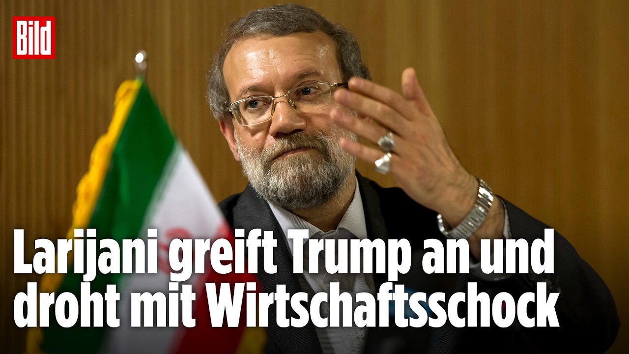 IRAN-DROHUNG IM STAATS-TV: Irans Sicherheitschef greift Trump an und kündigt Wirtschaftsschock an