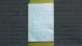 class 9th chapter 5  Democratic Rights #short #class9th