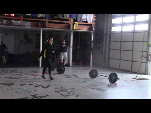 Drew Webster, ZanderMunk, Jaylee Hall - Sprint/Front squat Couplet