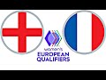 England 1-2 France | Women's European Qualifiers