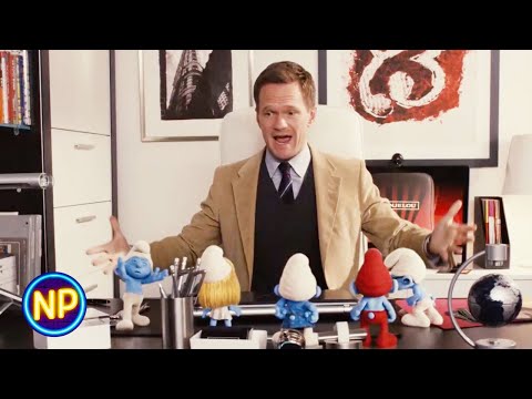 Neil Patrick Harris Takes the Smurfs to Work | The Smurfs