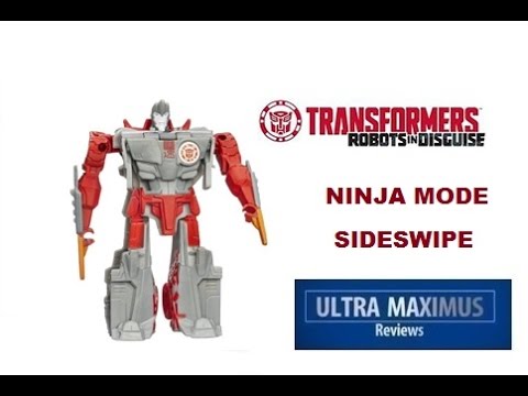 Ninja Mode Sideswipe Transformers Robots in Disguise 2015