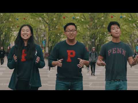 THE RED AND BLUE Official MV - PennYo ft. The University of Pennsylvania Band