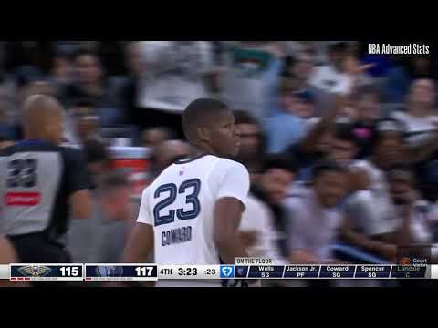 Cedric Coward - 13 Points, 4 Assists, 3 Rebounds vs Pelicans - 2025-26 Regular Season