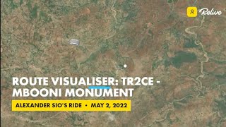 Download lagu Route Visualiser: TR2CE - Mbooni Monument mp3