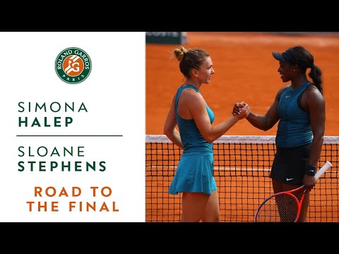 Simona Halep vs Sloane Stephens - Road to the final I Roland-Garros 2018