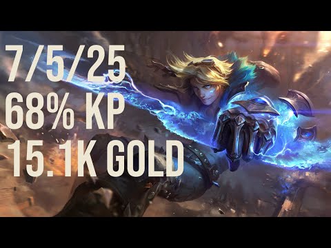 viper3 Ezreal Bot vs Cassiopeia KR 11.16 Challenger Replay