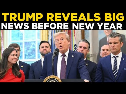 TRUMP LIVE: Trump Drops Shocking Christmas 2025 Announcement – Americans React | US NEWS LIVE