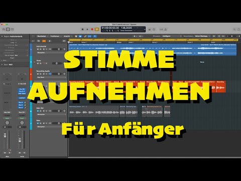 Logic Pro X für Anfänger | Stimme aufnehmen